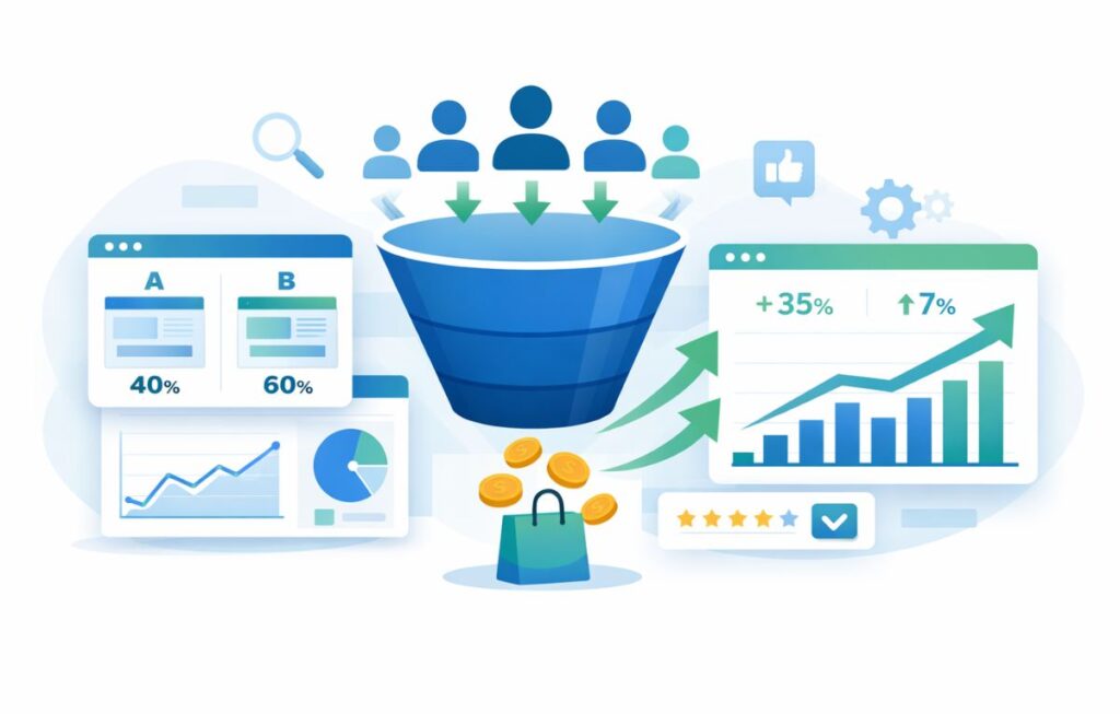 CRO Made Simple: Beginner’s Guide to Higher Conversions Conversion Rate Optimization, why, how and who should implement.