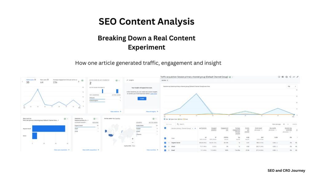 low energy seo content analysis