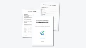 marketing strategy planning workbook
